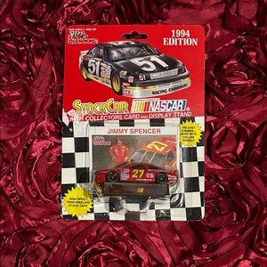NASCAR Stock Car with Collector's Card - Jimmy Spencer 1994